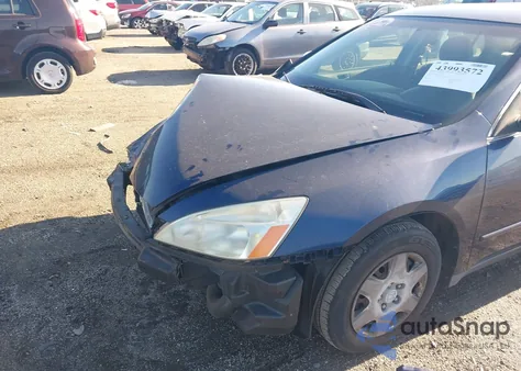 2007 Honda Accord 2.4 Lx from USA, damaged, VIN JHMCM56497C015175